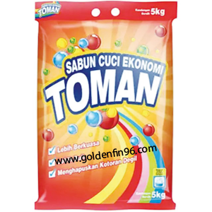 TOMAN DETERGENT POWDER 5kg – Goldenfin 96 Sdn Bhd | Online grocery ...