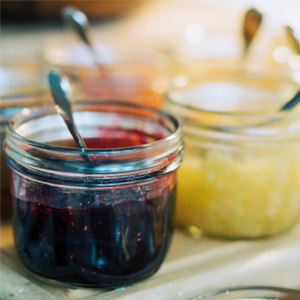 BUTTER, HONEY & JAM 牛油，蜂蜜，果酱